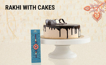 Rakhi with Cakes