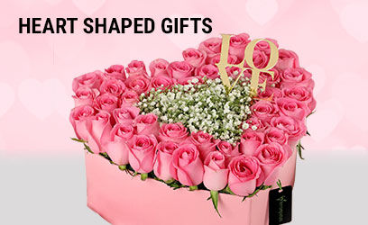 Heart Shaped flower arrangments