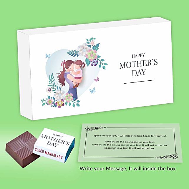 Buy/Send Delightful Personalised Chocolates For Mom 12 Pcs Online FNP