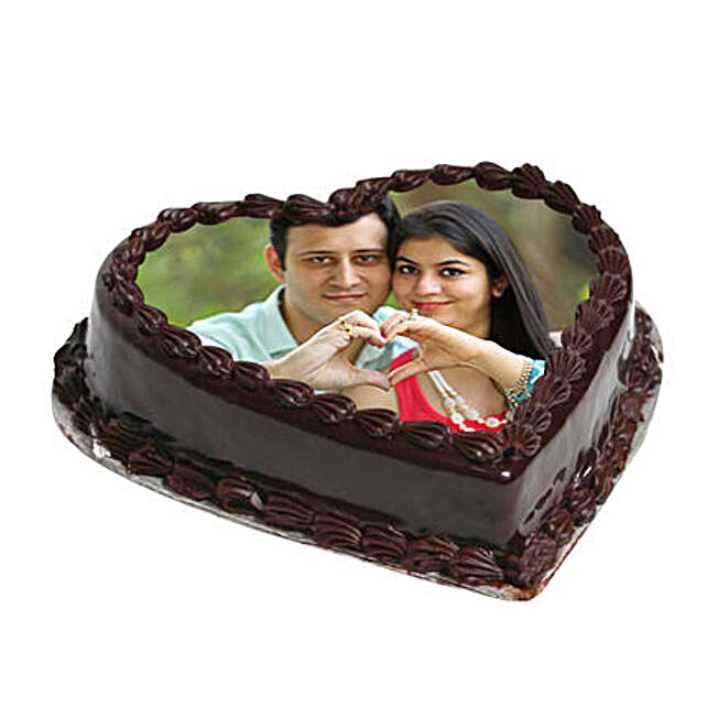 Chocolate Heart Cake | Online delivery | The Cake Wala | Udaipur -  bestgift.in
