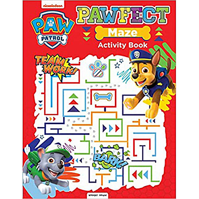 Buy/Send Paw Patrol Pawfect Maze Activity Book Online- FNP