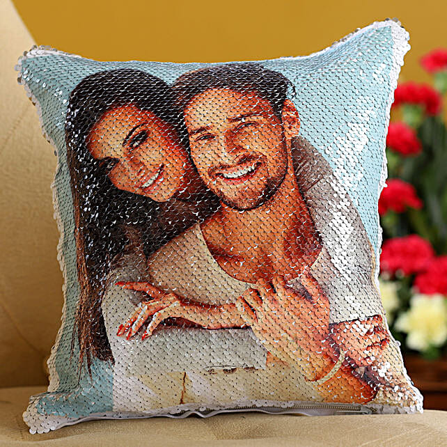 Silver sequin hotsell cushion covers